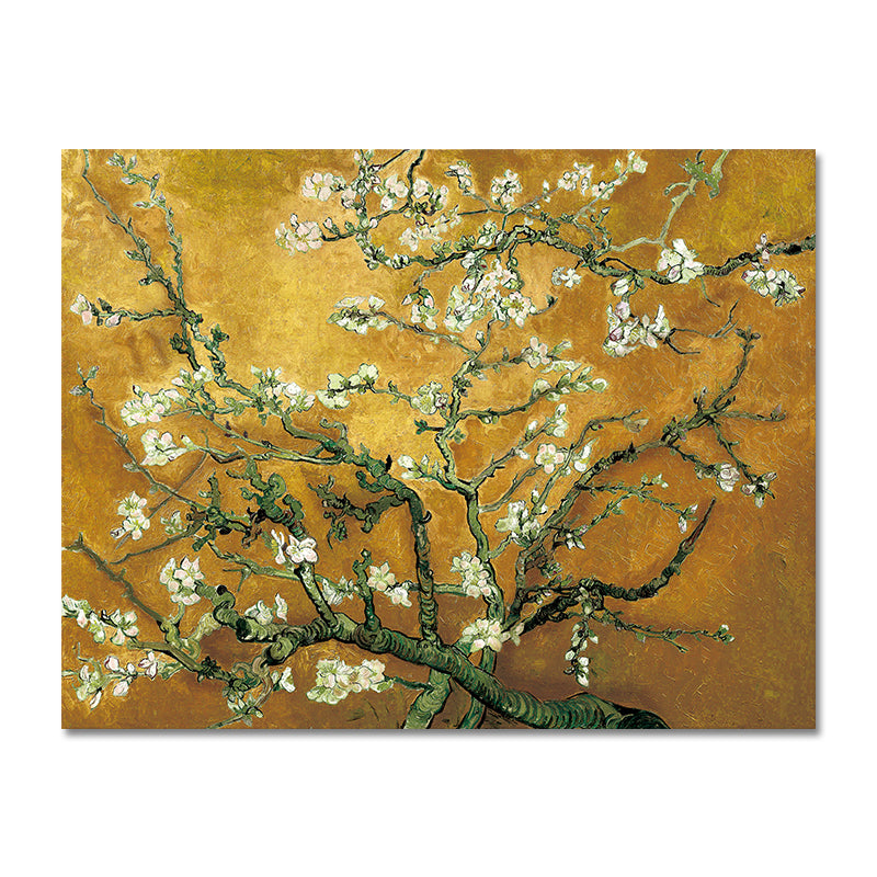 Famous Artists Vincent Van Gogh Almond Blossoms Wide Format Painting Fine Art Canvas Giclee Print Classic Impressionist Wall Art Decor