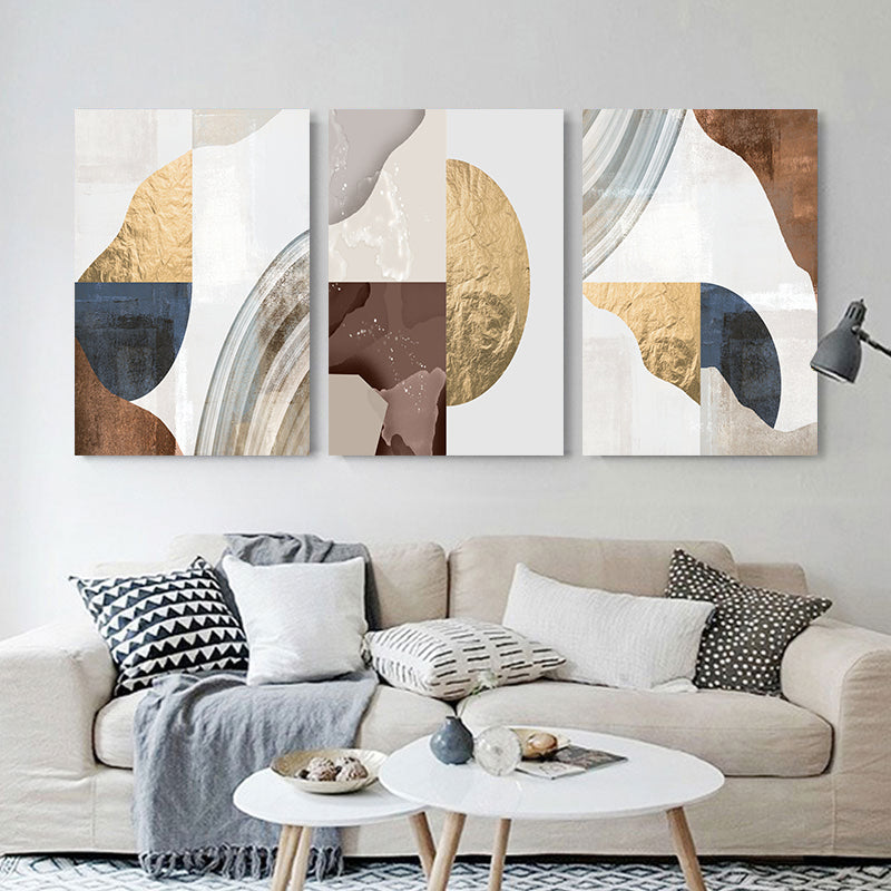 Featured Sale  Set of 3Pcs FRAMED Nordic Abstract Wall Art Fine Art Canvas Prints Framed With Wood Frame 20x30cm 30x40cm