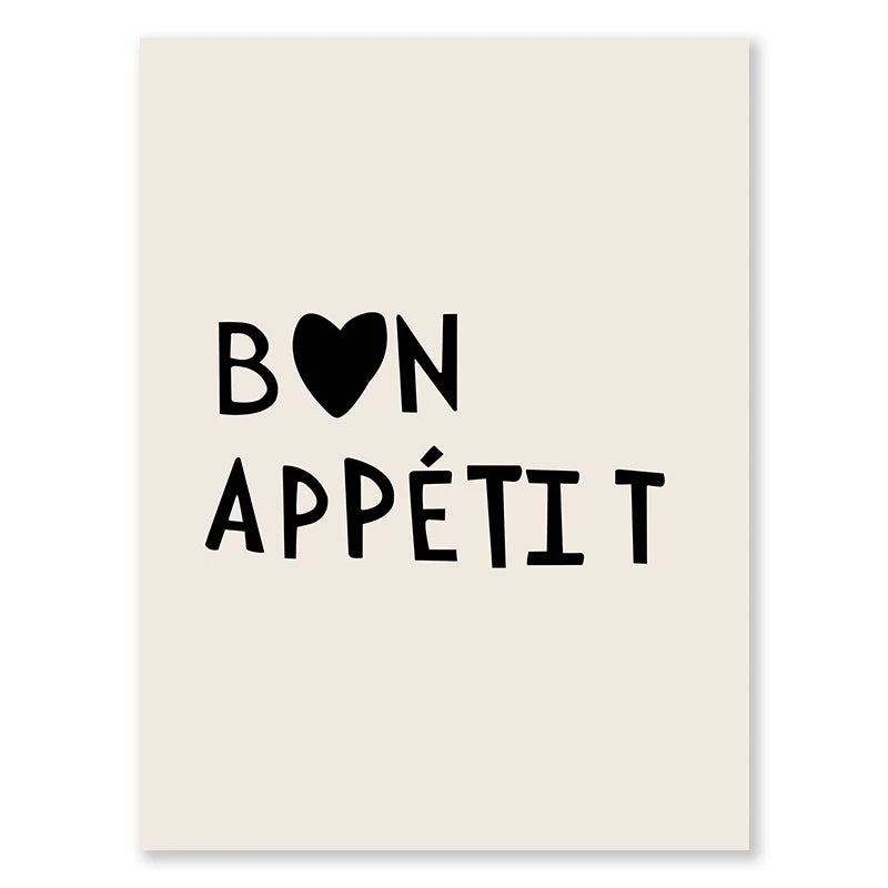 Kitchen Cooking Love Quotes Wall Art Fine Art Canvas Prints Minimalist Modern Typographic Posters Pictures For Kitchen Dining Room Cafe Art Decor 2025