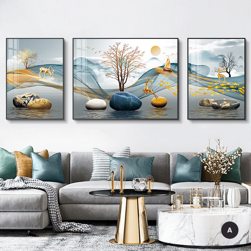 Modern Abstract Aesthetics Wall Art Fine Art Canvas Prints Surreal Pictures For Luxury Living Room Dining Room Luxury Home Office Interiors