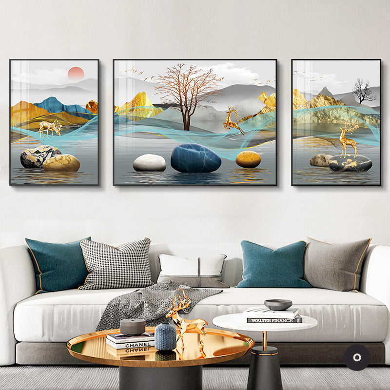 Modern Abstract Aesthetics Wall Art Fine Art Canvas Prints Surreal Pictures For Luxury Living Room Dining Room Luxury Home Office Interiors