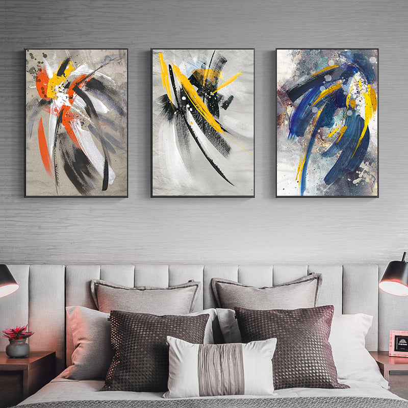 Abstract Feather Canvas Painting Oil Painting On the Wall Art Poster and Prints Nordic Living Room Home Decorative Pictures