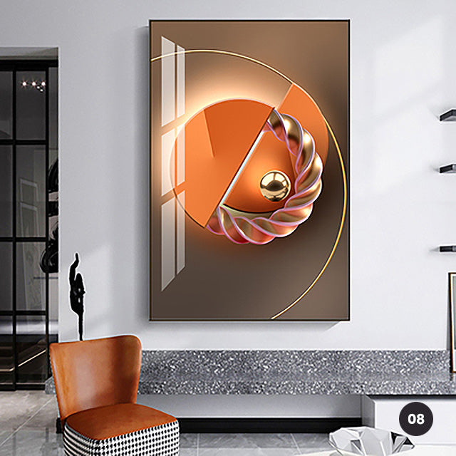 Modern Aesthetics Flowing Abstract Wall Art Fine Art Canvas Prints Surreal Pictures For Luxury Loft Living Room Dining Room Home Office Interior Decor