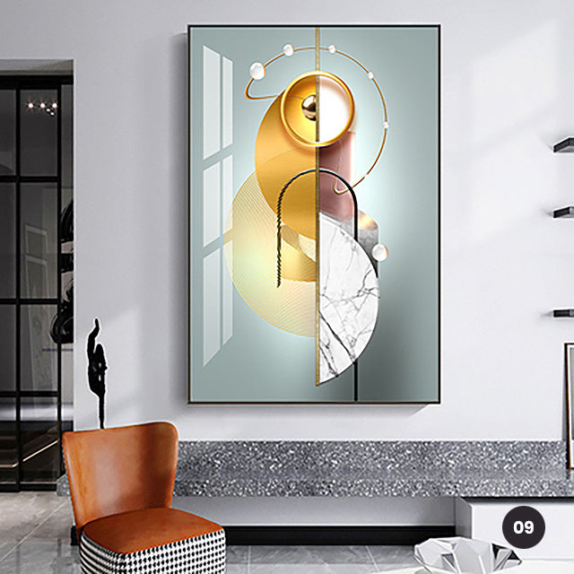 Modern Aesthetics Flowing Abstract Wall Art Fine Art Canvas Prints Surreal Pictures For Luxury Loft Living Room Dining Room Home Office Interior Decor