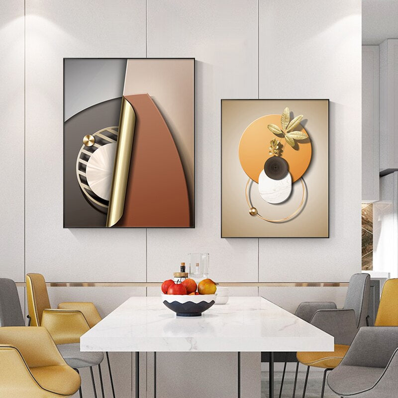 modern dining room wall art decor