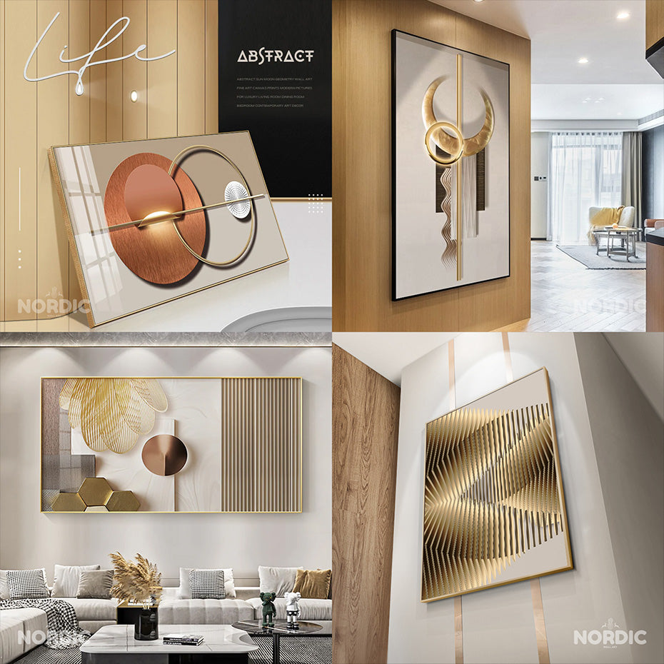 Modern Aesthetics Wall Decor - Explore Abstract New Dimensions