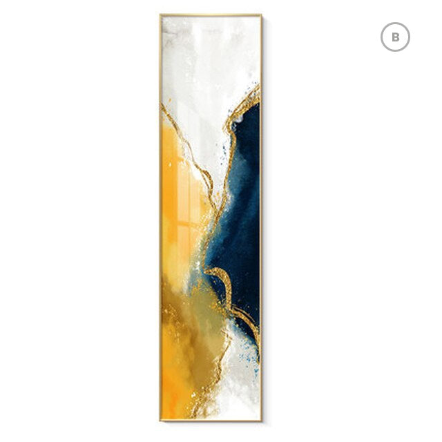 Nordic Abstract Liquid Geomorphic Wall Art Fine Art Canvas Prints Colorful Vertical Format Pictures For Modern Apartment Living Room Home Art Decor