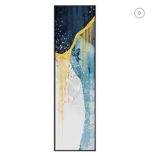 Nordic Abstract Liquid Geomorphic Wall Art Fine Art Canvas Prints Colorful Vertical Format Pictures For Modern Apartment Living Room Home Art Decor