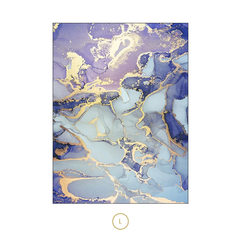 Abstract Liquid Marble Print Wall Art Fine Art Canvas Prints Chic Fashion Pictures For Modern Living Room Bedroom Home Office Interior Decor