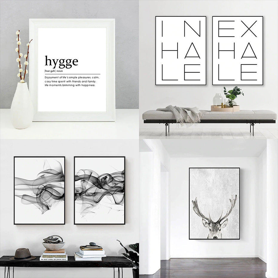 Minimalist Wall Decor For The Modern Living Room, Home Office Decor