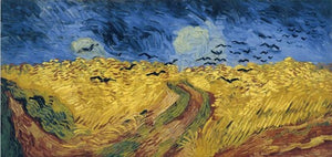 Famous Artists Van Gogh Last Painting Wheatfield With Crows Poster Wall Art Fine Art Canvas Print For Living Room Bedroom Wall Decor