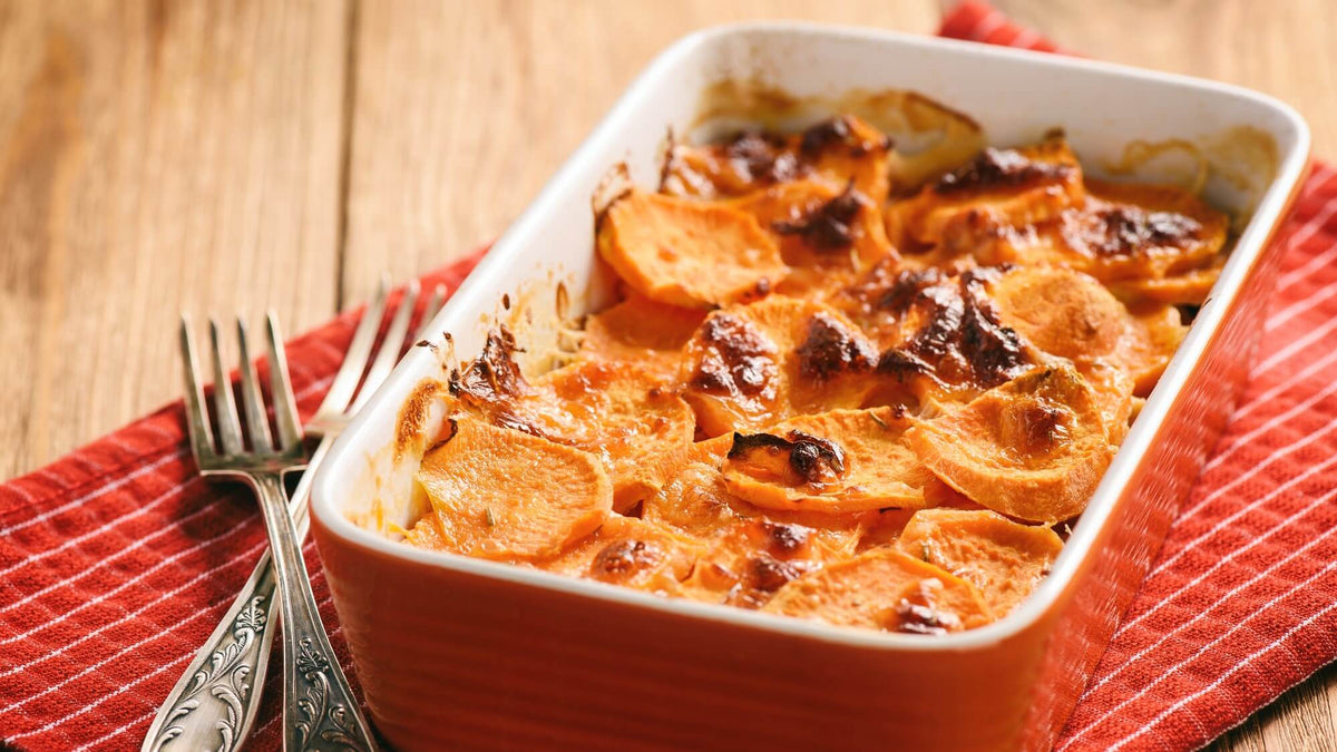 Healthy Sweet Potato Casserole | MenoLabs