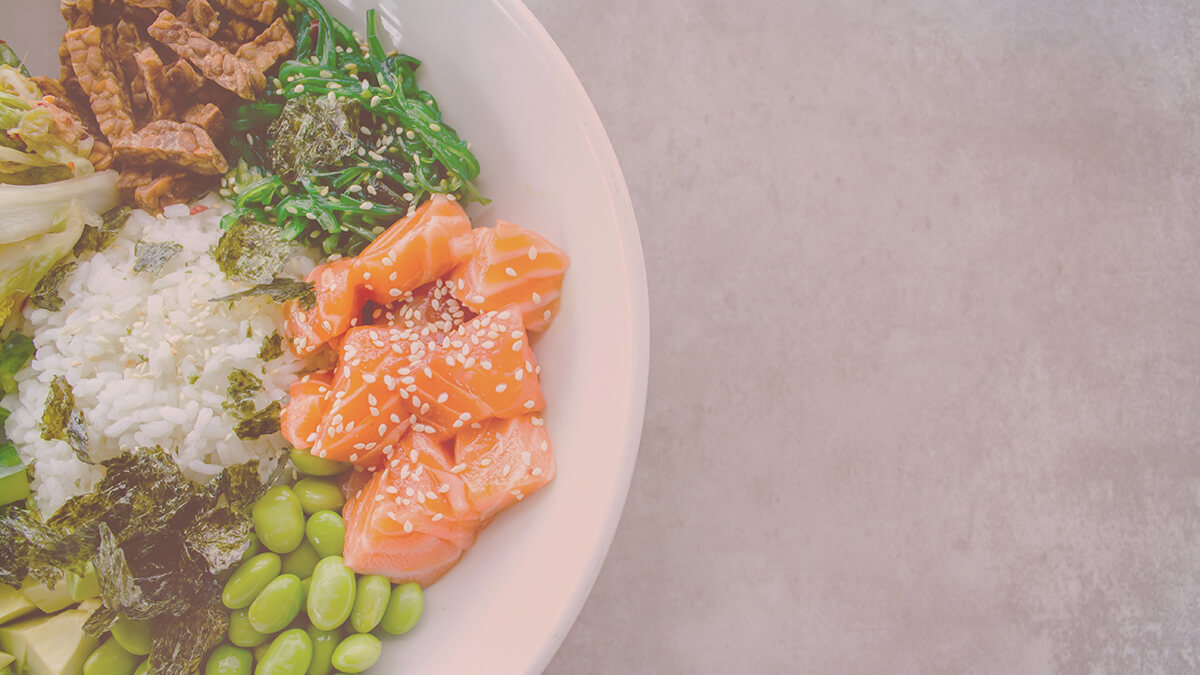 Have a balanced meal of carbs, healthy fats, and lean proteins