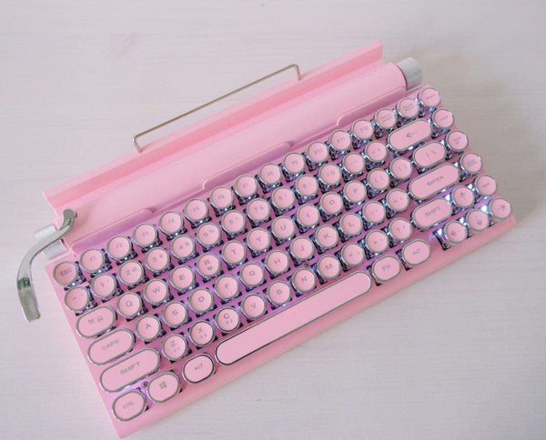 Palette Leather Typewriter Bluetooth Keyboard