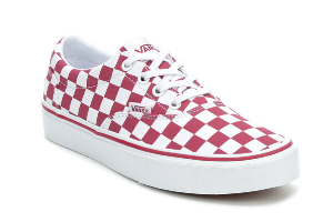 checkered vans with cherries