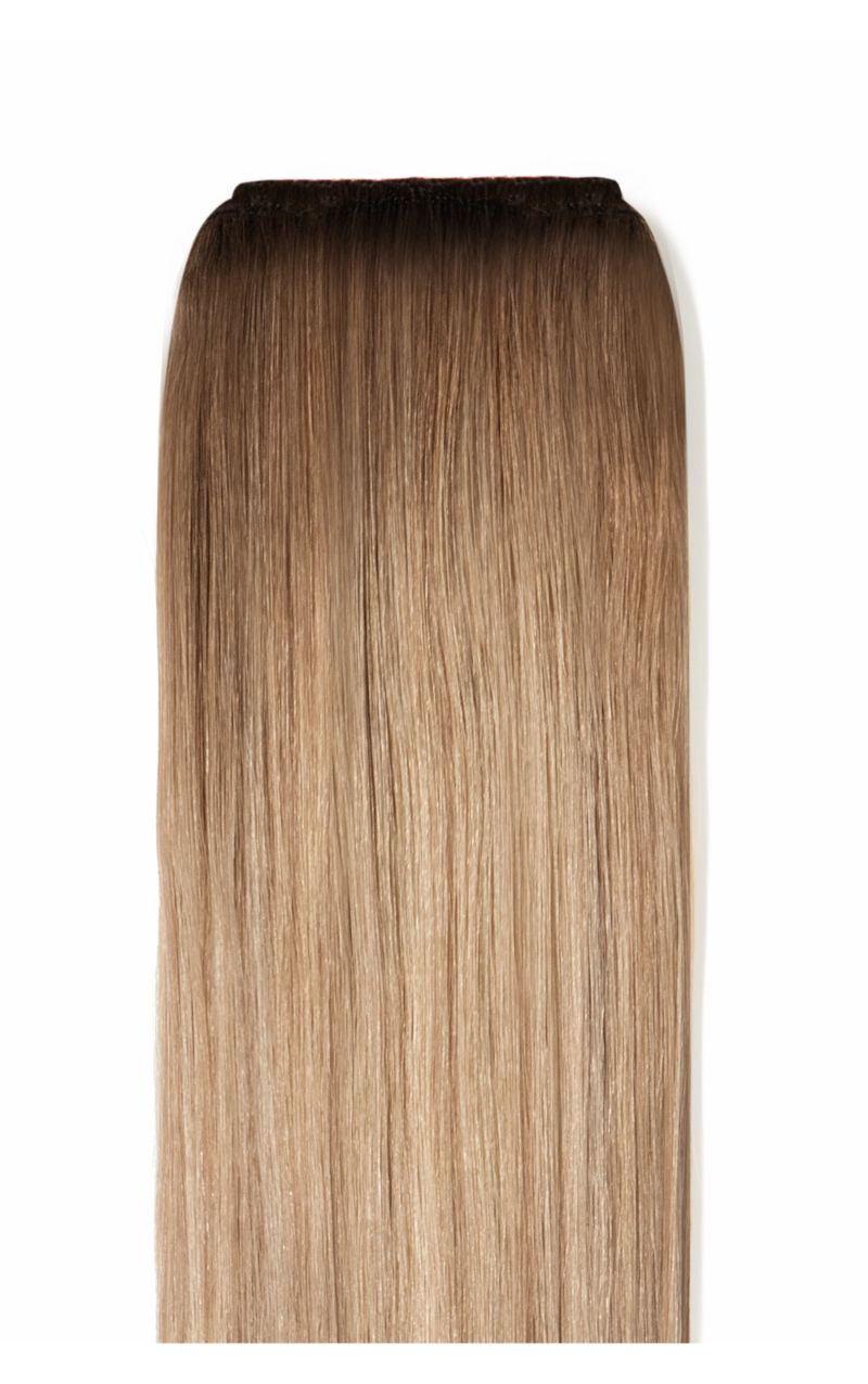 Invisi Clip-in 20 Cream Beige Balayage - Glam Seamless Hair Extensions