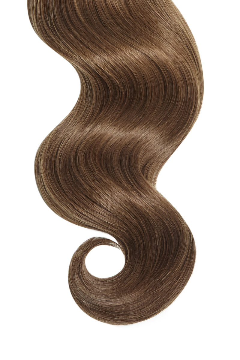 seamless extensions tape glam hair ultra bronzed brown ins