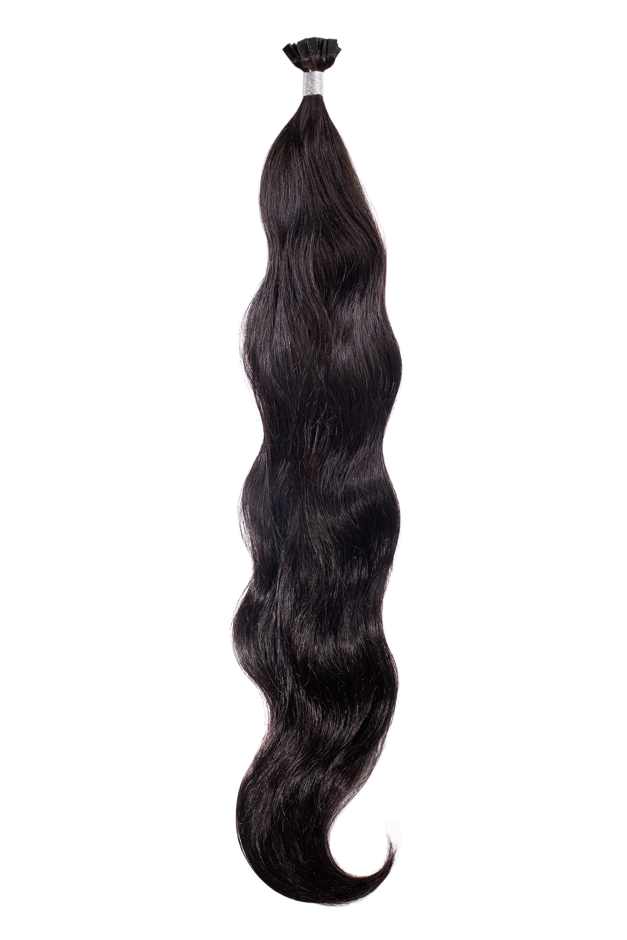 Nối tóc dạng keratin sóng nước màu đen tự nhiên là một giải pháp hoàn hảo cho những ai muốn tăng độ dài và đạt được vẻ đẹp lộng lẫy hơn cho mái tóc của mình. Với chất liệu tốt và tính năng bền bỉ, sản phẩm sẽ khiến bạn hài lòng. Hãy xem hình ảnh liên quan để tìm hiểu thêm về sản phẩm tuyệt vời này.