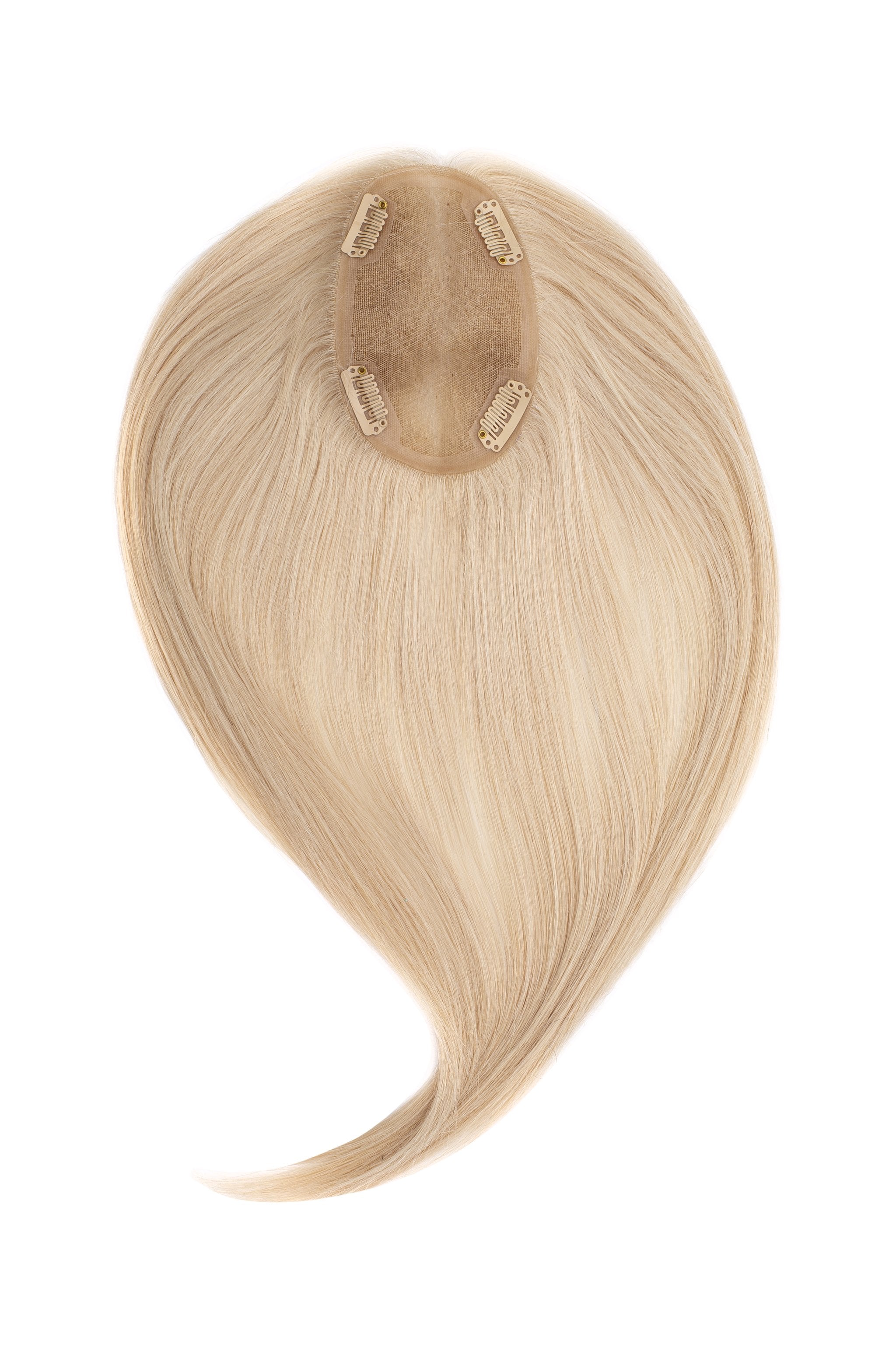 Platinum Ash Blonde 60 Invisi Toppers Glam Seamless Glam