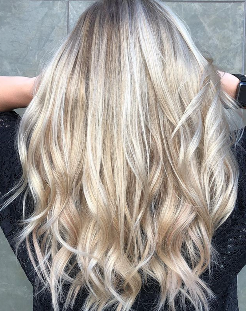 Dirty Blonde Highlights Clip In Hair Extensions Glam Seamless Glam Seamless Hair Extensions