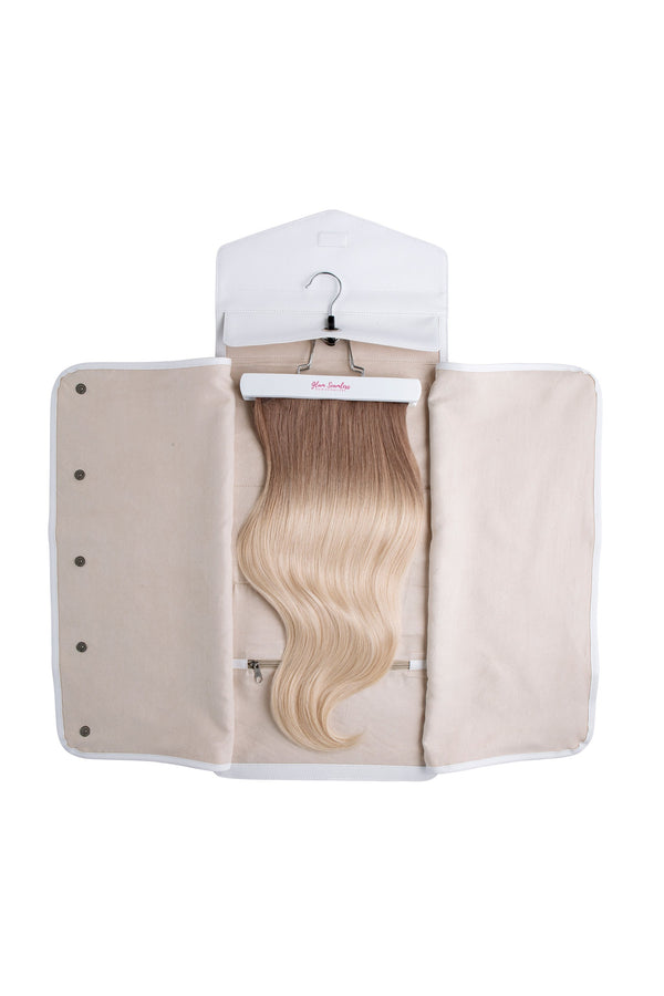 Premium Remy Tape-in 20 Toffee Swirl Highlights 8/24G - Glam Seamless Hair  Extensions