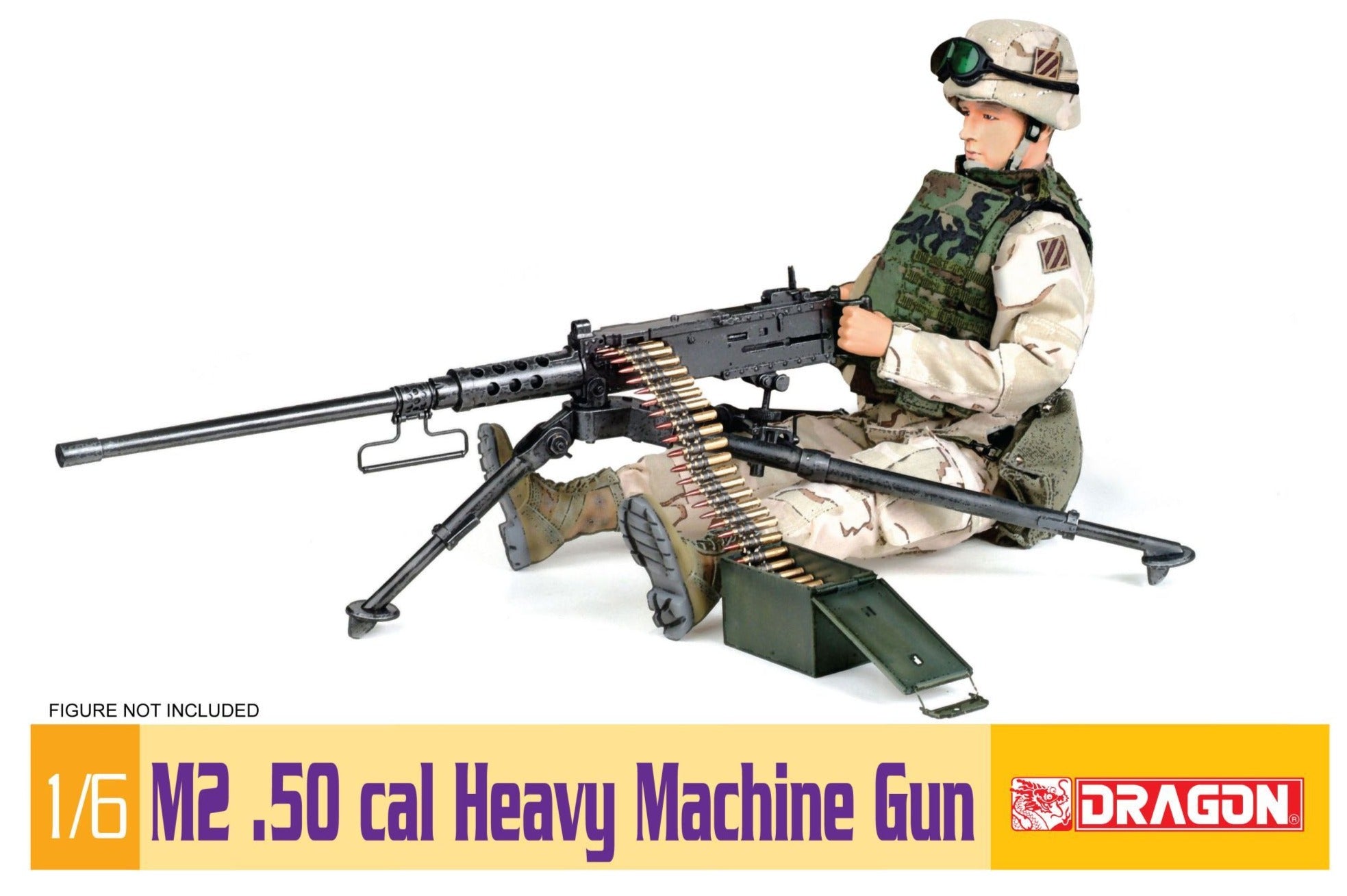 1 6 M2 50 Cal Heavy Machine Gun Cyber Hobby