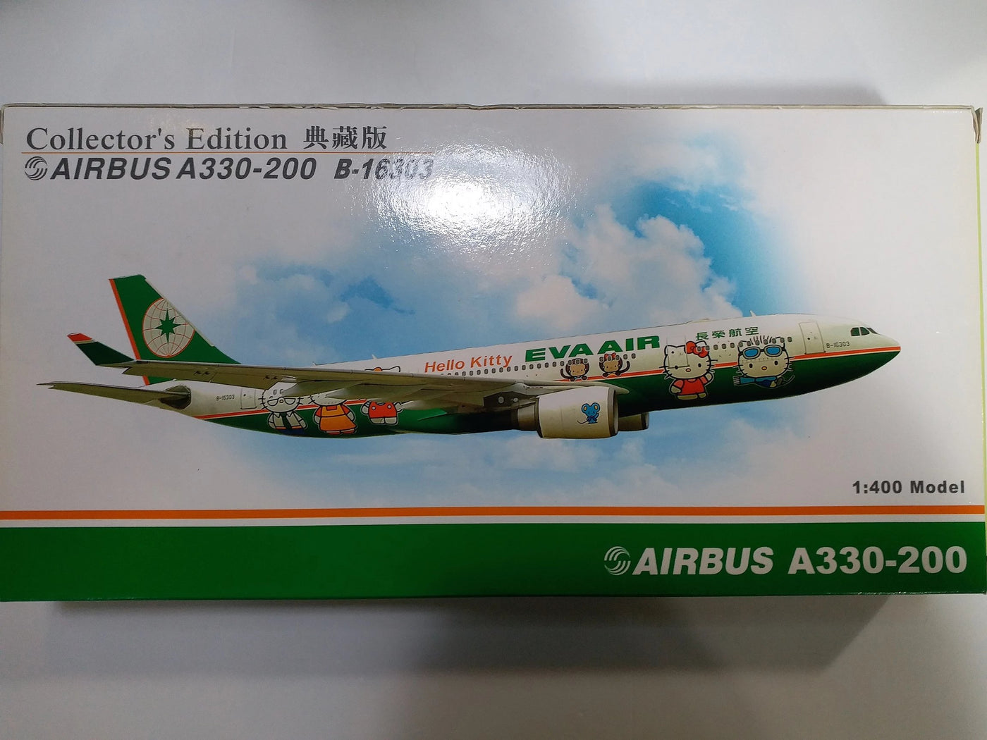 1 400 A330 0 Eva Air Hello Kitty B B Collector S E Cyber Hobby