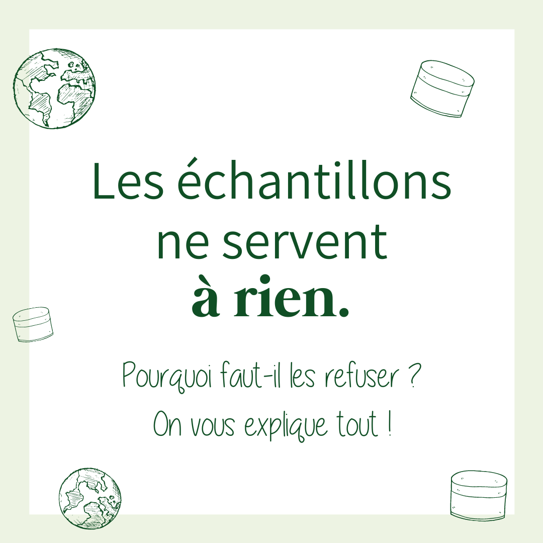 Les échantillons cosmétiques ne servent à rien.