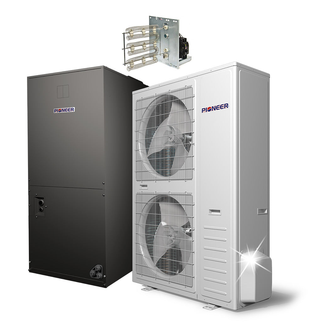 Pioneer® 56,000 BTU 17.5 SEER Ducted Central Split Air Conditioner Heat Pump System