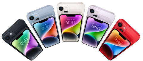 El nuevo iPhone 14 está disponible en 5 colores