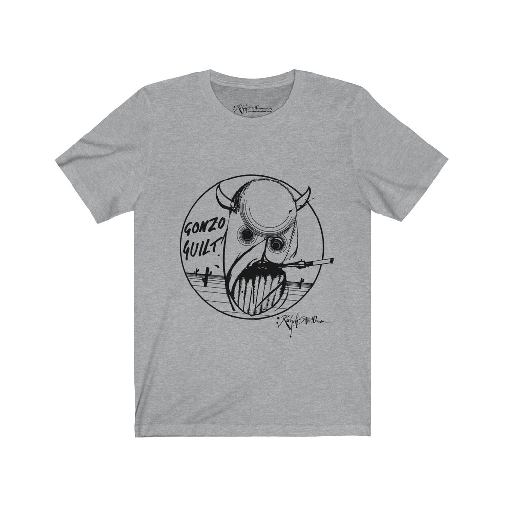 Gonzo Guilt Ralph Steadman T-Shirt Grey