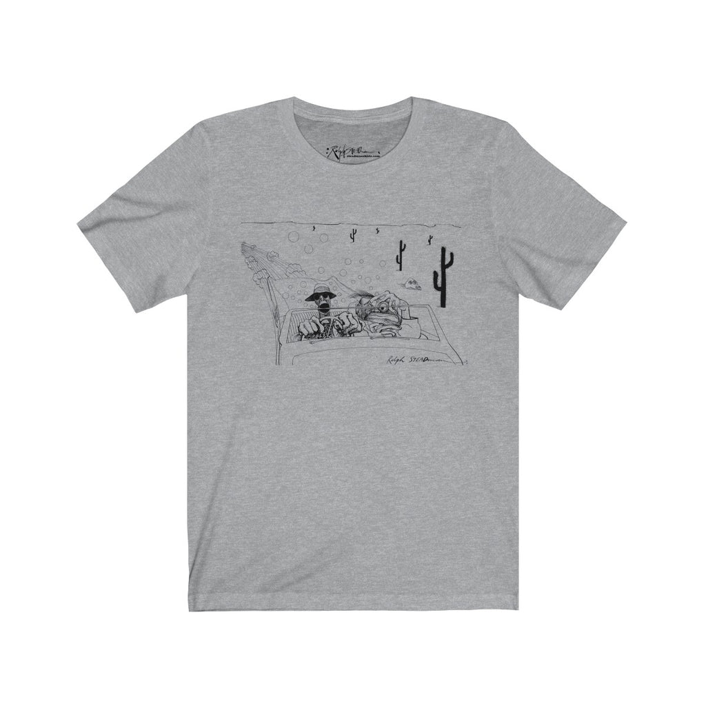Fear and Loathing Ralph Steadman T-Shirt Grey