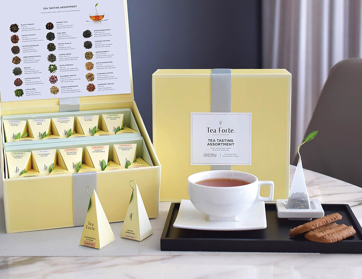 TEA CHEST TEA TASTING ASSORTMENT Tea Forté HK & Macau