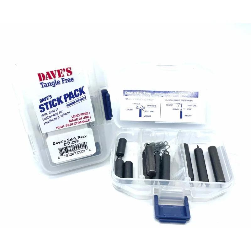 Dave's In-Line Pack | 9 Piece Steel Fishing Weights - BnR Tackle