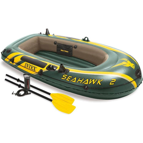 Intex - Explorer 200 Inflatable Boat Set - 2 Person - Willapa
