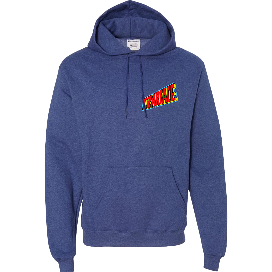 CZAR YOUR FACE HOODIE - Blue Heather and White – czarface