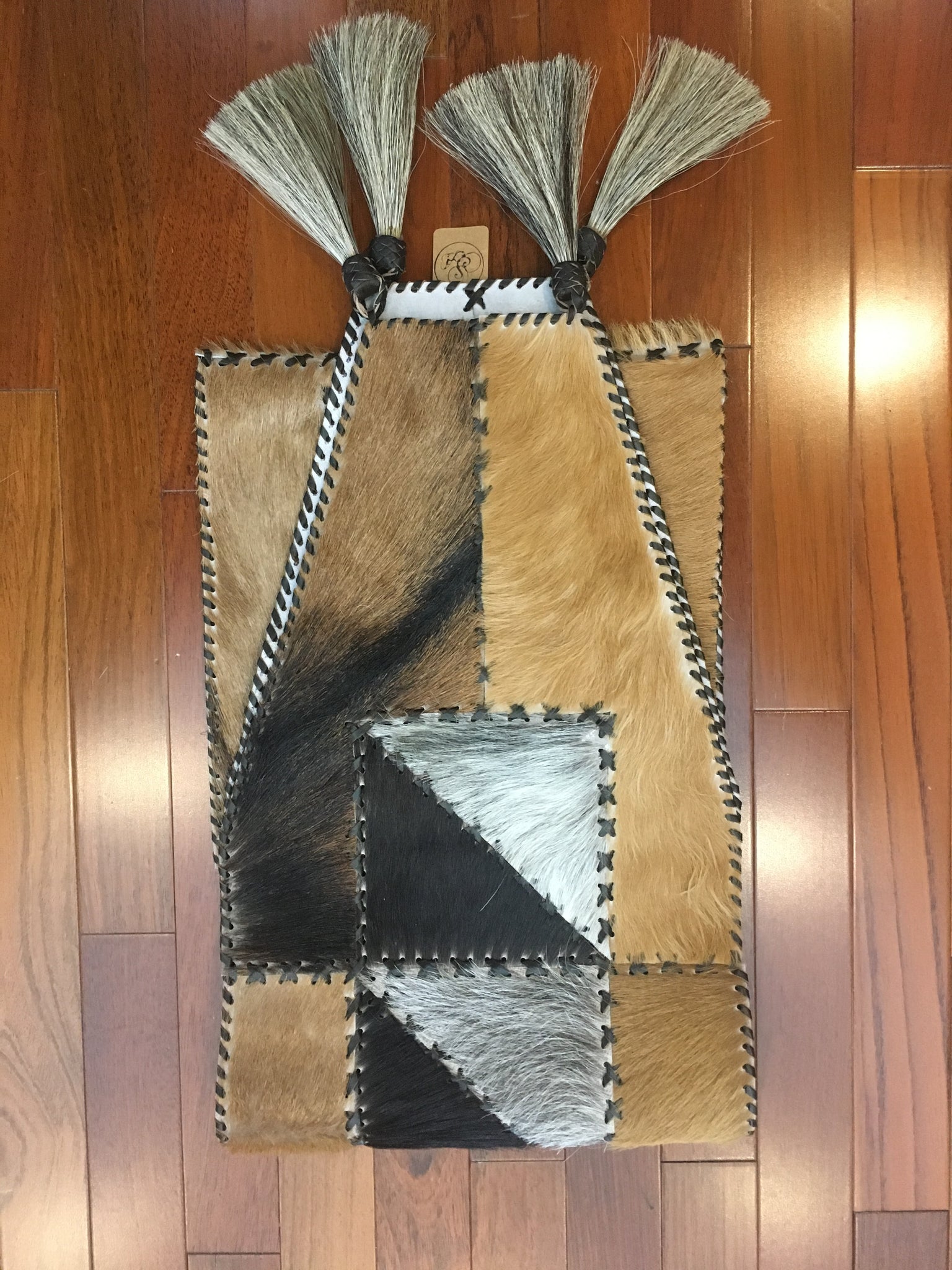 Cowhide Table Runner Spearman Artisanry Llc