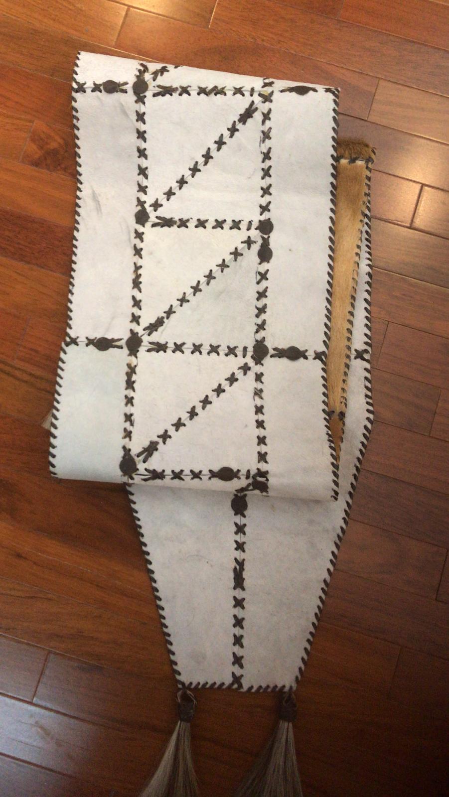 Cowhide Table Runner Spearman Artisanry Llc