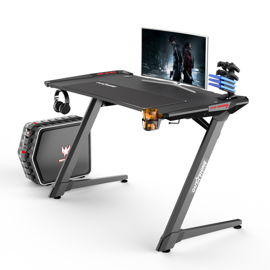 Outshine Gaming Best Uk Gaming Desk Made For Pc Computer Console