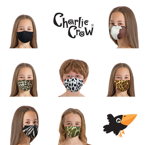 Image of Charlie Crow face masks