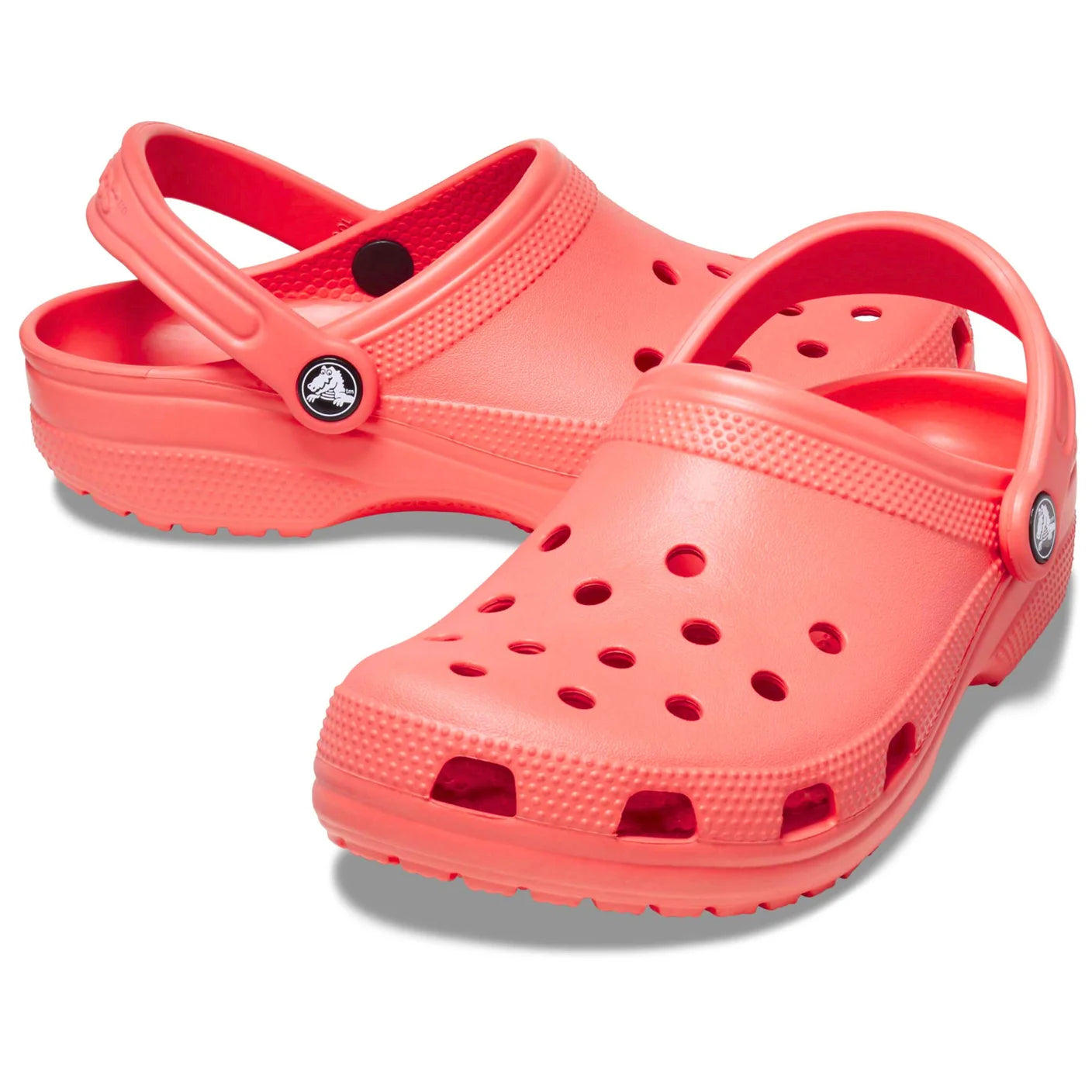 Crocs Unisex Original Classic Clogs Watermelon (Peachy Colour) (Beach ...