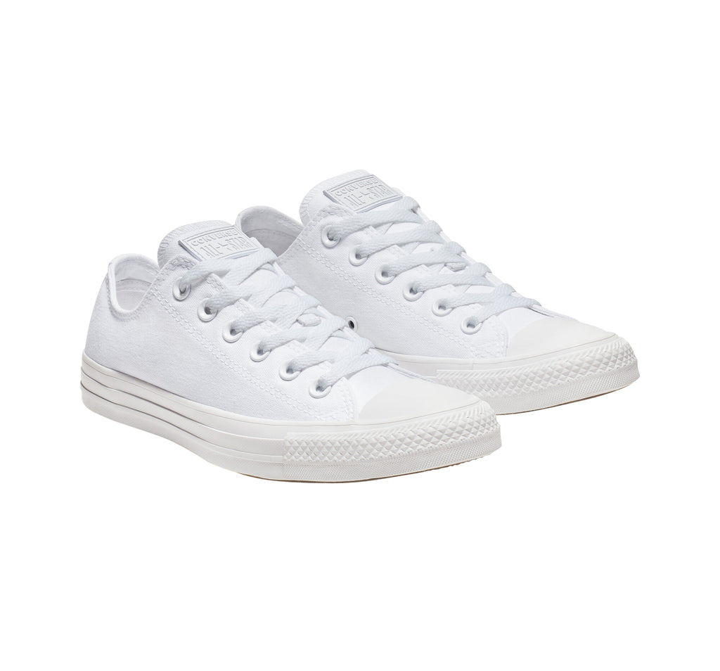 Converse Chuck Taylor All Stars White Monochrome - (1U647) - MONOLOW ...