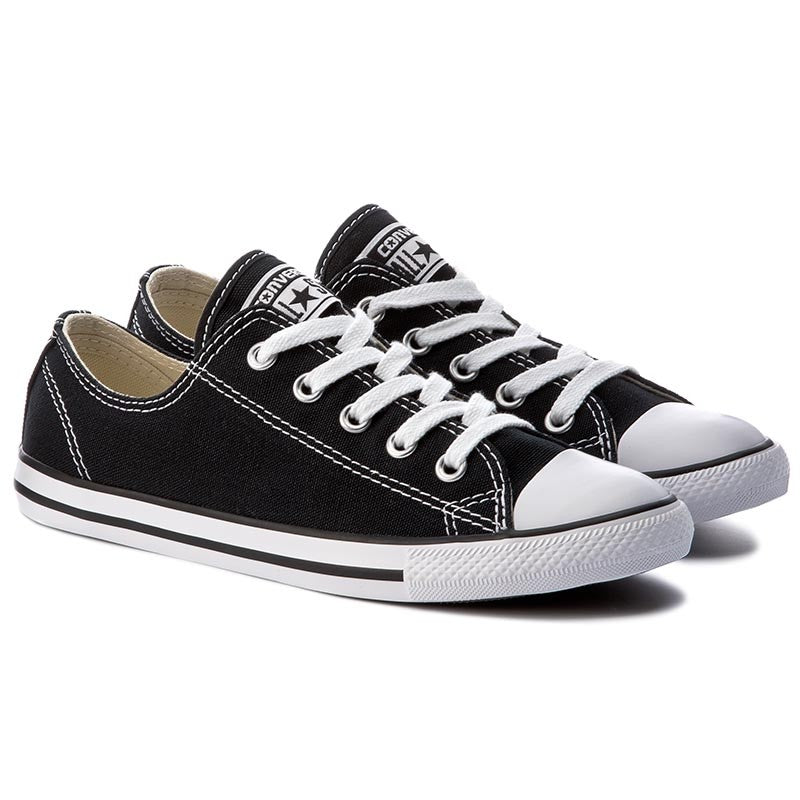 chuck taylor all star dainty ballet low top black mono