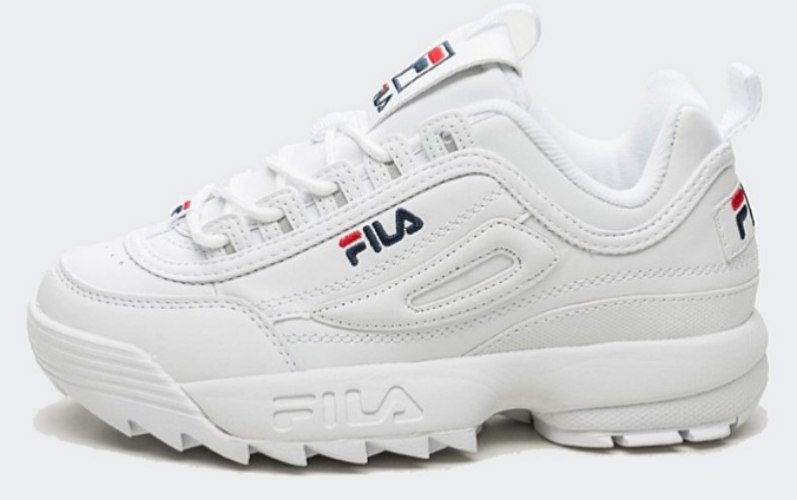 Fila Disruptor II Womens White (FW01655W-111) - A - R2L12 – Shoe Bizz