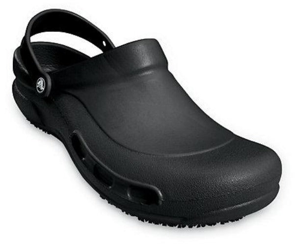 Crocs Unisex Bistro Clog Black (Non Slip Sole) - (10075-001) - BR – Shoe  Bizz