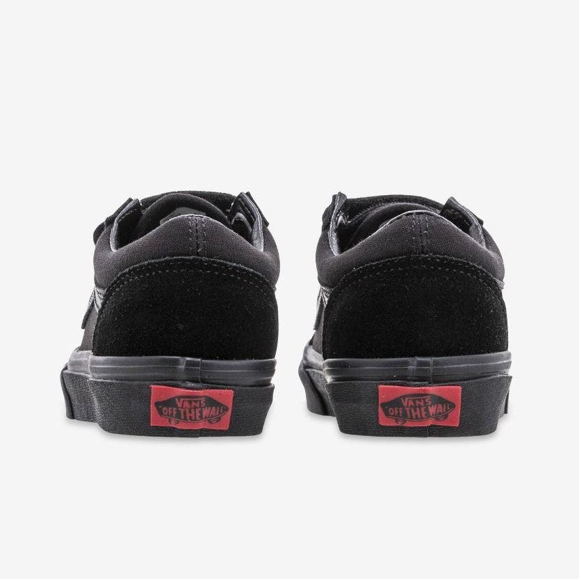 vans velcro all black