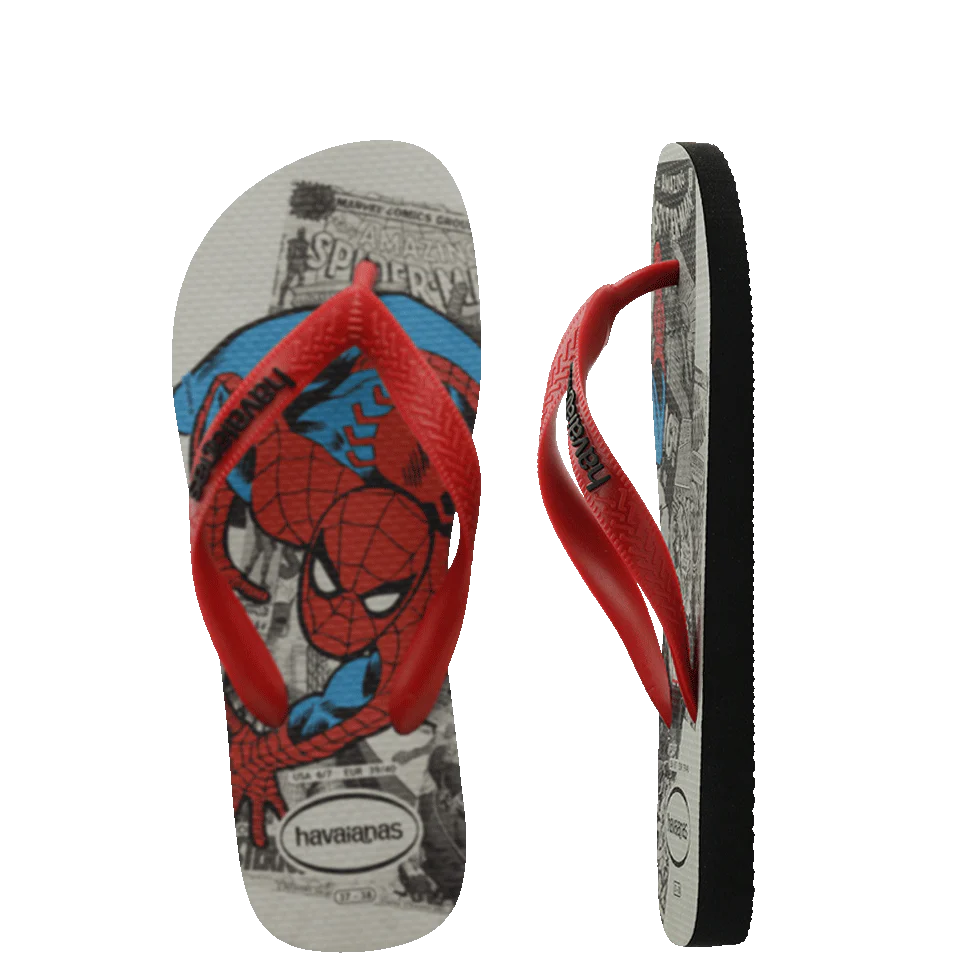 Havaianas Kids Top Marvel Spiderman Black - HVSM - F - – Shoe Bizz