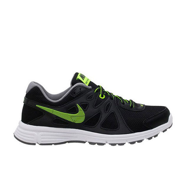 nike revolution 2 msl black running shoes