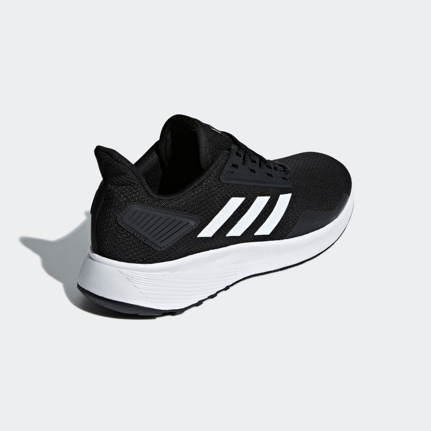 Adidas Mens Duramo 9 Black/White - (BB7066) UW - R2L13 – Shoe Bizz