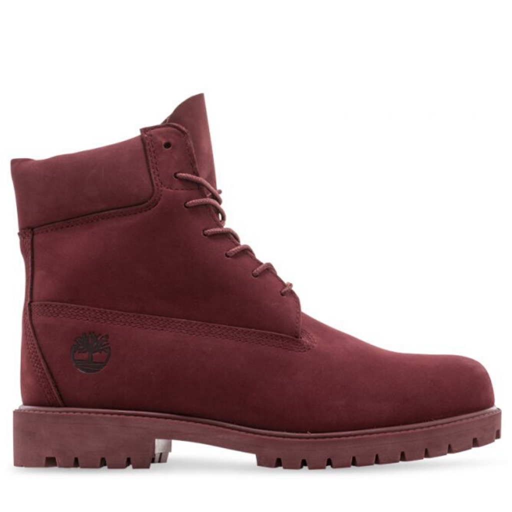 Timberland 6-Inch Dark Red Nubuck 